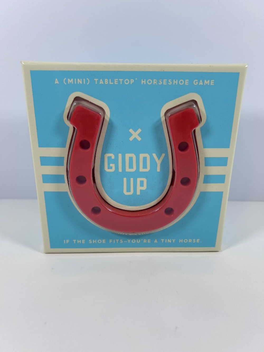 "GIDDY UP" Horseshoe Tabletop Mini/Minature Inside game Brass Monkey Games (NEW)